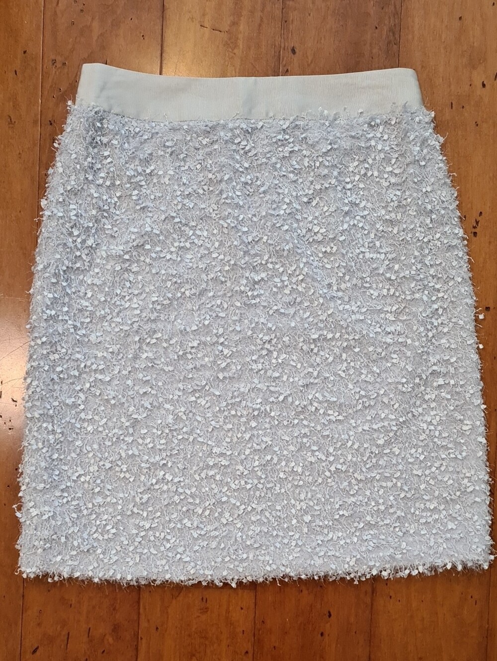 J McLaughlIN NWT Felix Silver Snowflake Skirt